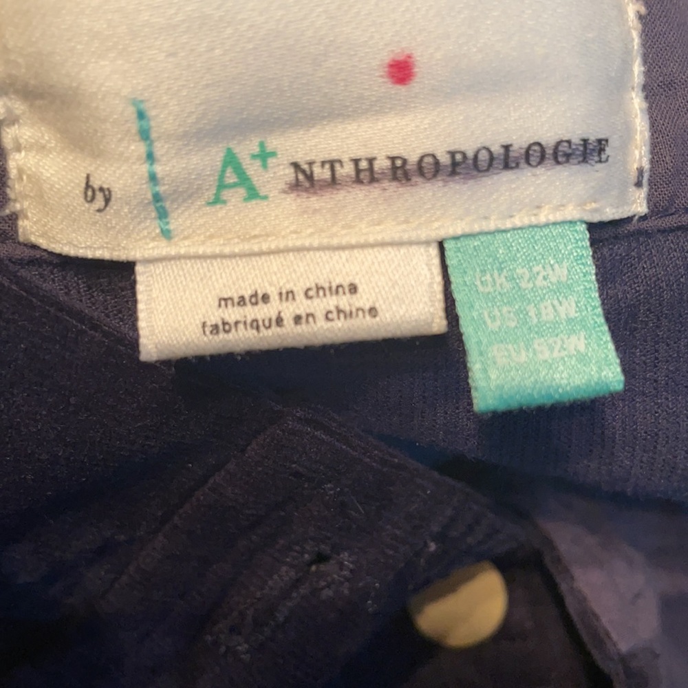 Anthropologie Joanie navy jumpsuit size 6 - Picture 10 of 10